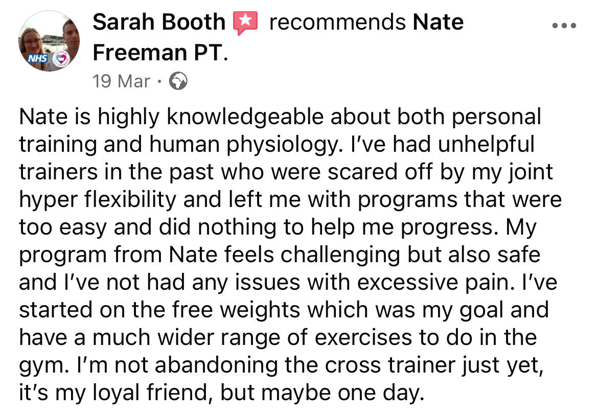 Personal Trainer in Tadley Nate