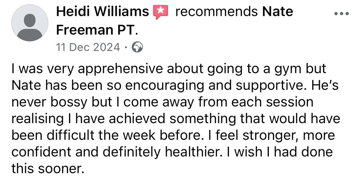Personal Trainer in Tadley Nate
